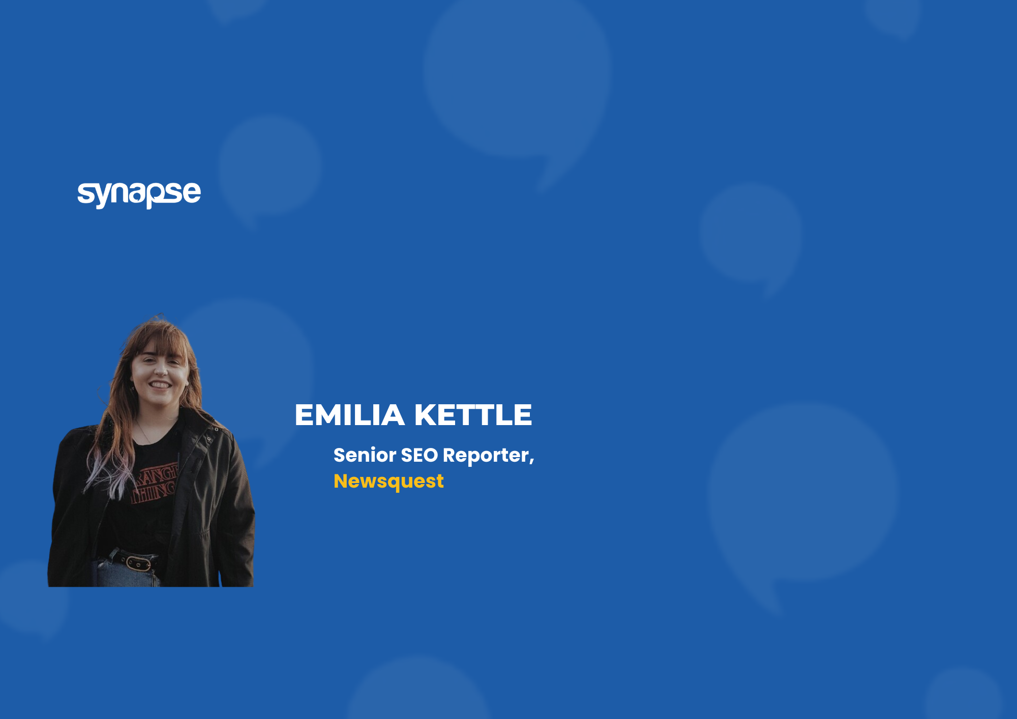 How Emilia Kettle from Newsquest Uses Synapse to Streamline Her Workflow